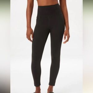 Girlfriend Collective black compressive high rise leggings - small